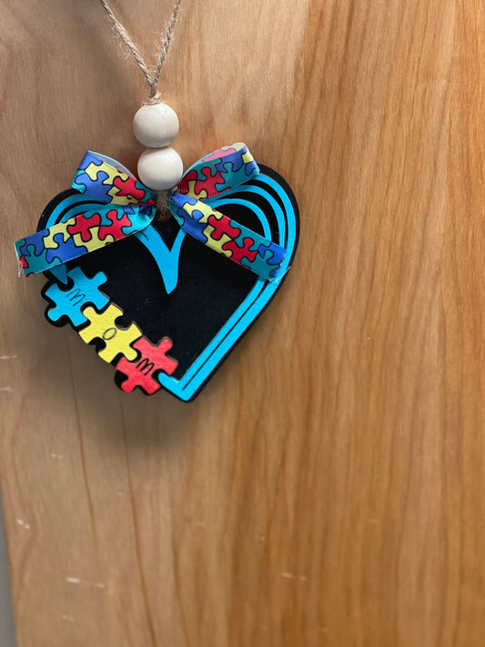 Autism Car Charm